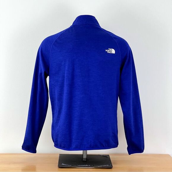 NWT The North Face Mens L Fleece Sweater 1/2 Zip Pullover Purple - Picture 4 of 8
